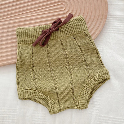 Shorts de Lana Tejida para Bebé - Abrigo Otoño e Invierno - Image 11