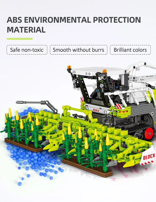 Juego de Bloques Construcción Cosechadora de Maíz para Niños - Image 15