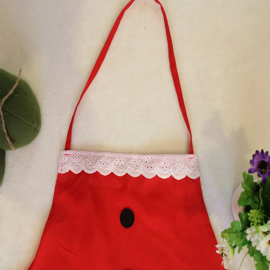 Delantal Navideño Rojo para Mujer - Perfecto para Cocina y Regalos - Image 12