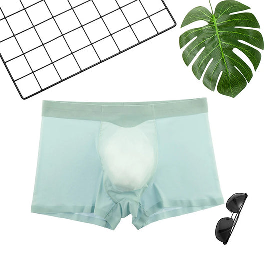 Bóxers Ultra Delgados Ice Silk para Hombre - Transpirables sin Marcas - Image 22