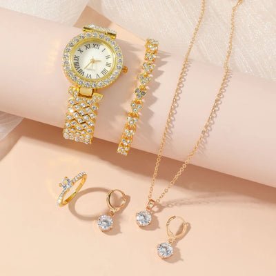 Reloj de Lujo para Mujer con Cristales Brillantes y Pulsera Ajustable - Image 18