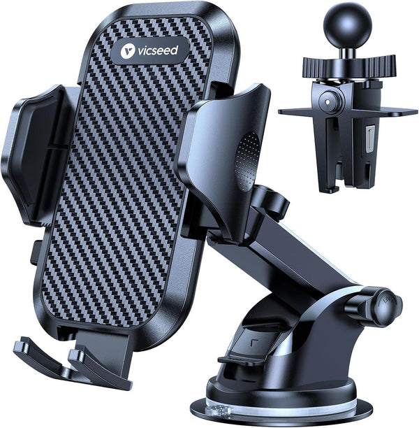 Soporte Universal VICSEED para Coche: ¡Tu Teléfono Seguro y a la Vista en Cada Viaje! - Tekeno