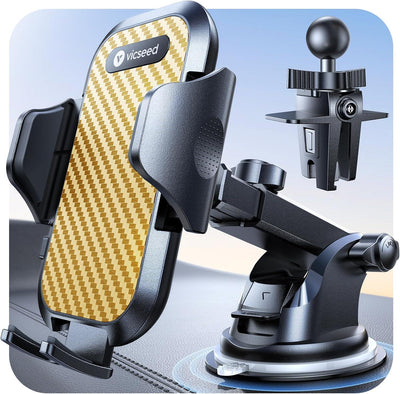Soporte Universal VICSEED para Coche: ¡Tu Teléfono Seguro y a la Vista en Cada Viaje! - Tekeno