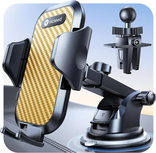 Soporte Universal VICSEED para Coche: ¡Tu Teléfono Seguro y a la Vista en Cada Viaje! - Tekeno