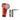 Streamlight 88911/13 Vantage 180 X USB Helmet Mounted and Right Angle Firefighter Flashlight with Helmet Bracket, Orange / Black