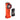 Streamlight 90950 Survivor X 250-Lumen Right-Angle Firefighter's Flashlight with Three (3) "AA Alkaline Batteries, Orange