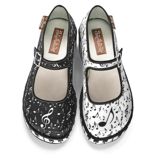 Chocolaticas® Thank You Music Women's Mary Jane Platform - Tekeno