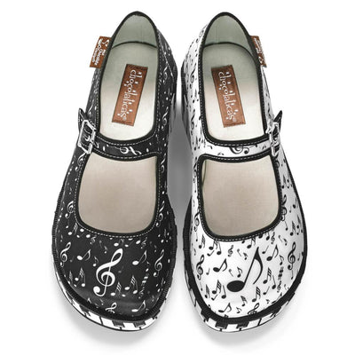 Chocolaticas® Thank You Music Women's Mary Jane Platform - Tekeno