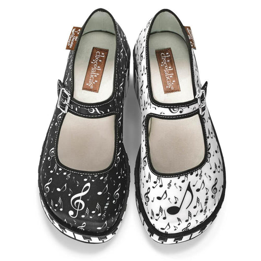 Chocolaticas® Thank You Music Women's Mary Jane Platform - Tekeno
