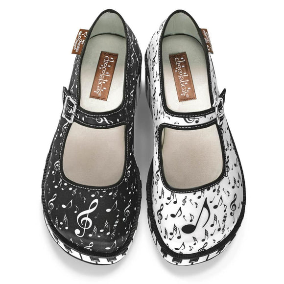 Chocolaticas® Thank You Music Women's Mary Jane Platform 