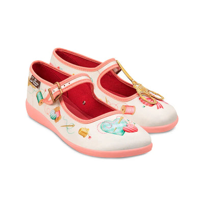 Chocolaticas® Tailor Made Women's Mary Jane Flat - Tekeno