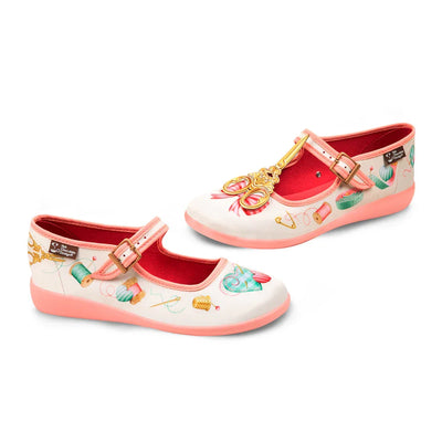 Chocolaticas® Tailor Made Women's Mary Jane Flat - Tekeno