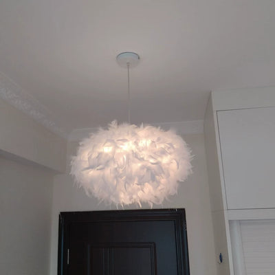 Lámpara de Techo Moderna Plumas para Sala y Dormitorio - Image 26