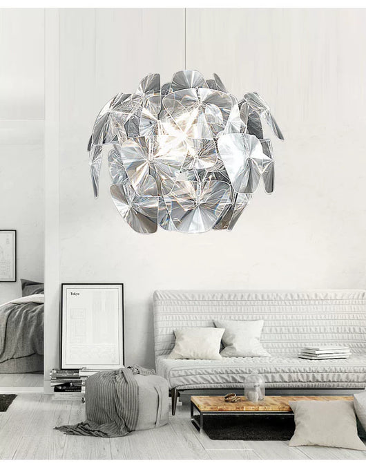 Lámpara Colgante Manzana LED Acrílica para Sala de Estar - Image 23