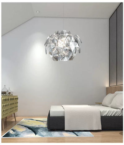 Lámpara Colgante Manzana LED Acrílica para Sala de Estar - Image 17