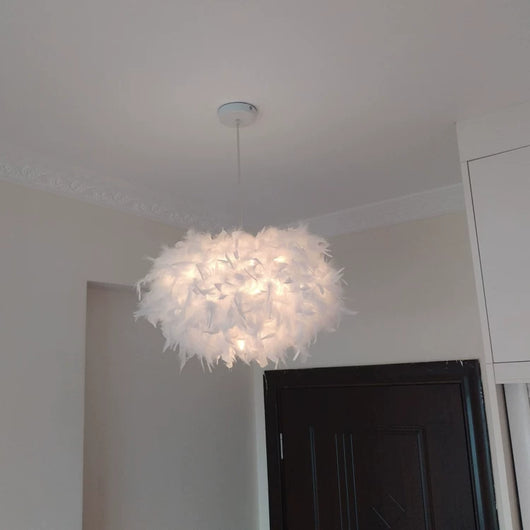 Lámpara de Techo Moderna Plumas para Sala y Dormitorio - Image 12