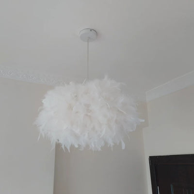 Lámpara de Techo Moderna Plumas para Sala y Dormitorio - Image 18