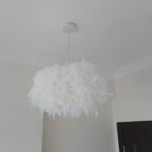 Lámpara de Techo Moderna Plumas para Sala y Dormitorio - Image 18