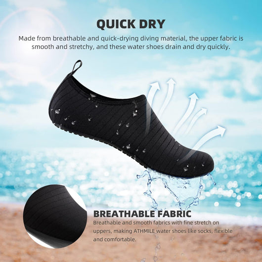Zapatos Acuáticos Athmile de Secado Rápido: Ligereza y Seguridad para Tus Aventuras Acuáticas - Tekeno