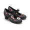 Widow's Bloom Women's Mary Jane Mid Heels