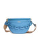 Pochete de Couro Azul Gucci