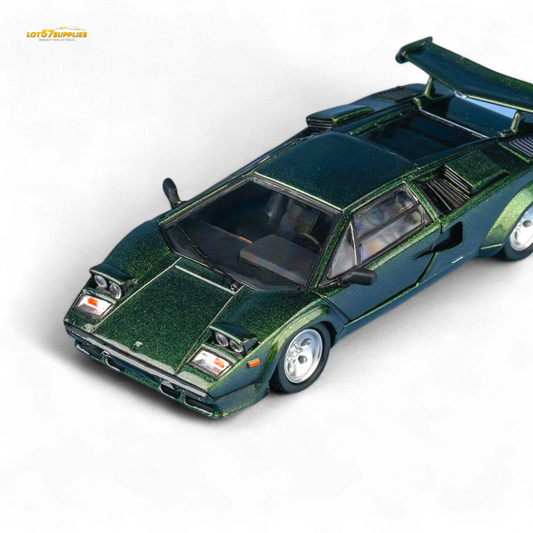 Encontrar Classicamente Countach LP5000S Canepa Green 1:64