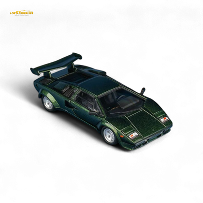 Findclassically Countach LP5000S Canepa Green 1:64