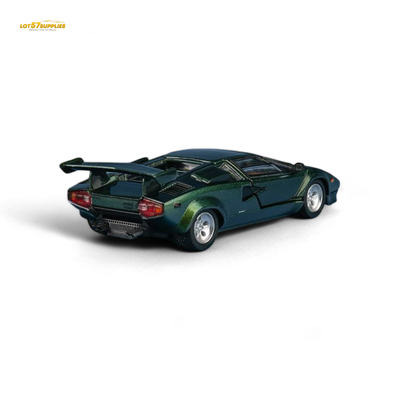 Findclassically Countach LP5000S Canepa Green 1:64