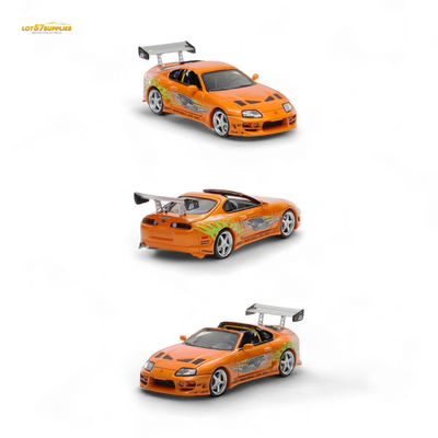 Fast Speed Toyota Supra MK4 Targa 1:64