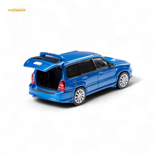 Modelo Subaru Forester SG9 STI Rally Blue 1:64