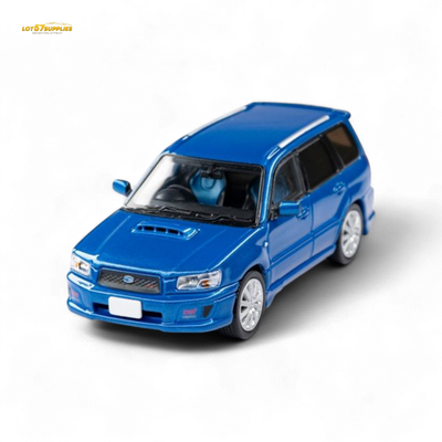 Modelo Subaru Forester SG9 STI Rally Blue 1:64