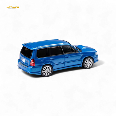 Modelo Subaru Forester SG9 STI Rally Blue 1:64