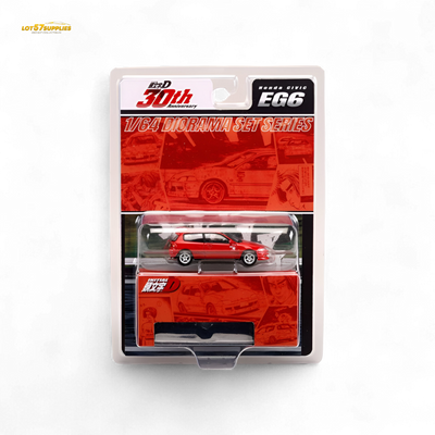 Hobby Japan Honda Civic EG6 Vermelho 1:64