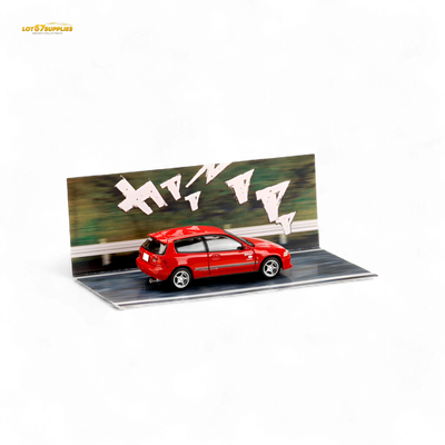 Hobby Japan Honda Civic EG6 Vermelho 1:64