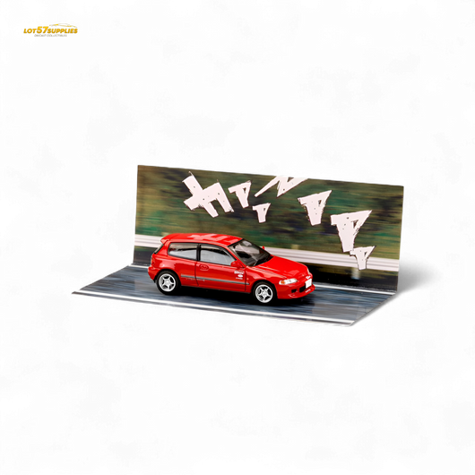 Hobby Japan Honda Civic EG6 Vermelho 1:64
