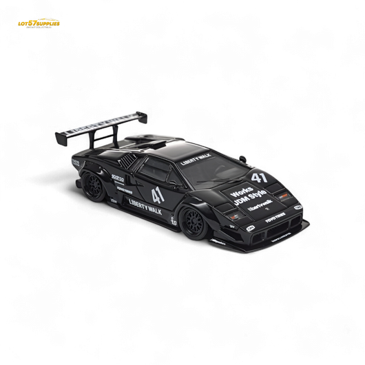Vision64 Lamborghini Countach Luxury Version Preto 1:64