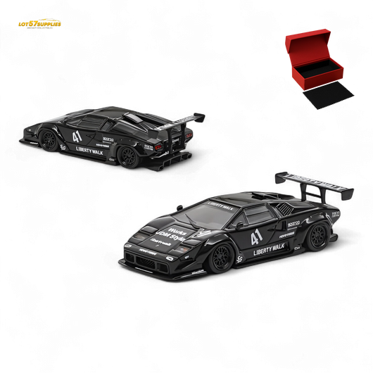 Vision64 Lamborghini Countach Luxury Version Preto 1:64