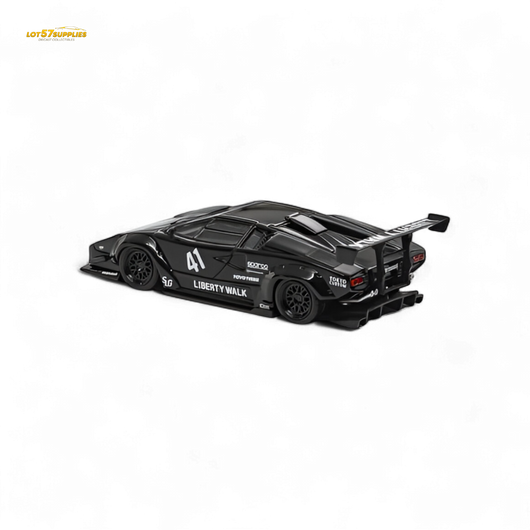 Vision64 Lamborghini Countach Luxury Version Preto 1:64