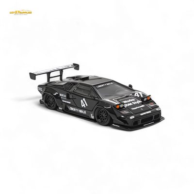 Vision64 Lamborghini Countach Luxury Version Preto 1:64