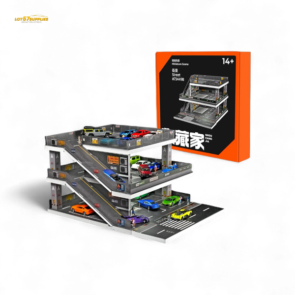 Estacionamento em Rampa Shou Cang Jia Japonês 1:64