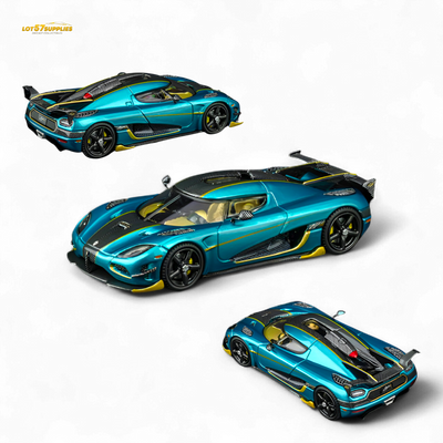 TPC Agera RS Peacock Blue 1:64