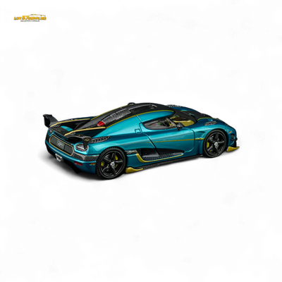 TPC Agera RS Peacock Blue 1:64