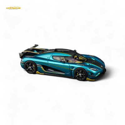 TPC Agera RS Peacock Blue 1:64