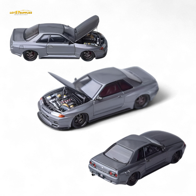 Focal Horizon Skyline GT-R R32 Cinza Garage Active 1:64
