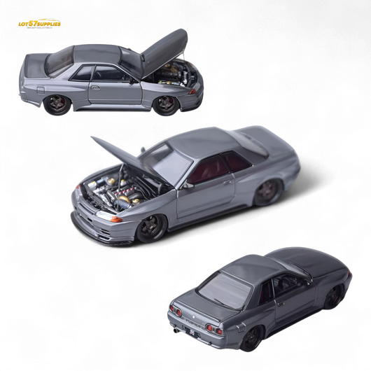 Focal Horizon Skyline GT-R R32 Cinza Garage Active 1:64