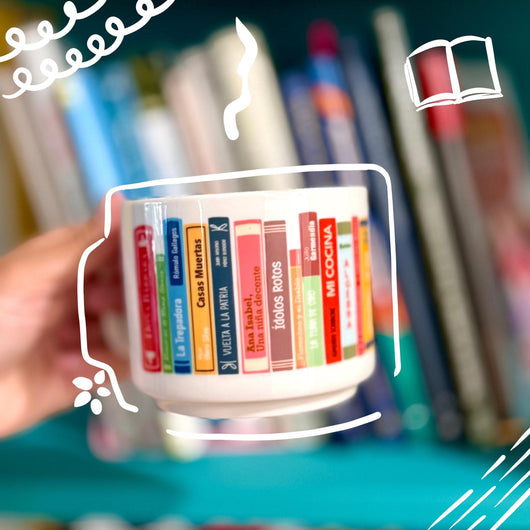 Caneca Biblioteca Venezuelana 11oz | MKA - Literatura venezuelana na caneca