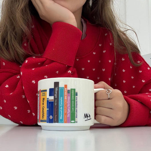 Caneca Biblioteca Venezuelana 11oz | MKA - Literatura venezuelana na caneca