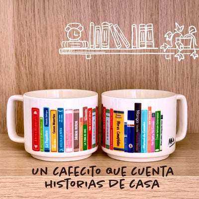 Caneca Biblioteca Venezuelana 11oz | MKA - Literatura venezuelana na caneca