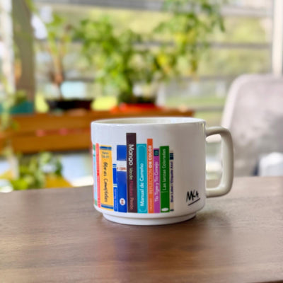 Taza Biblioteca Venezolana 11oz | MKA - Literatura venezolana en taza