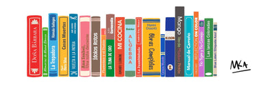 Caneca Biblioteca Venezuelana 11oz | MKA - Literatura venezuelana na caneca